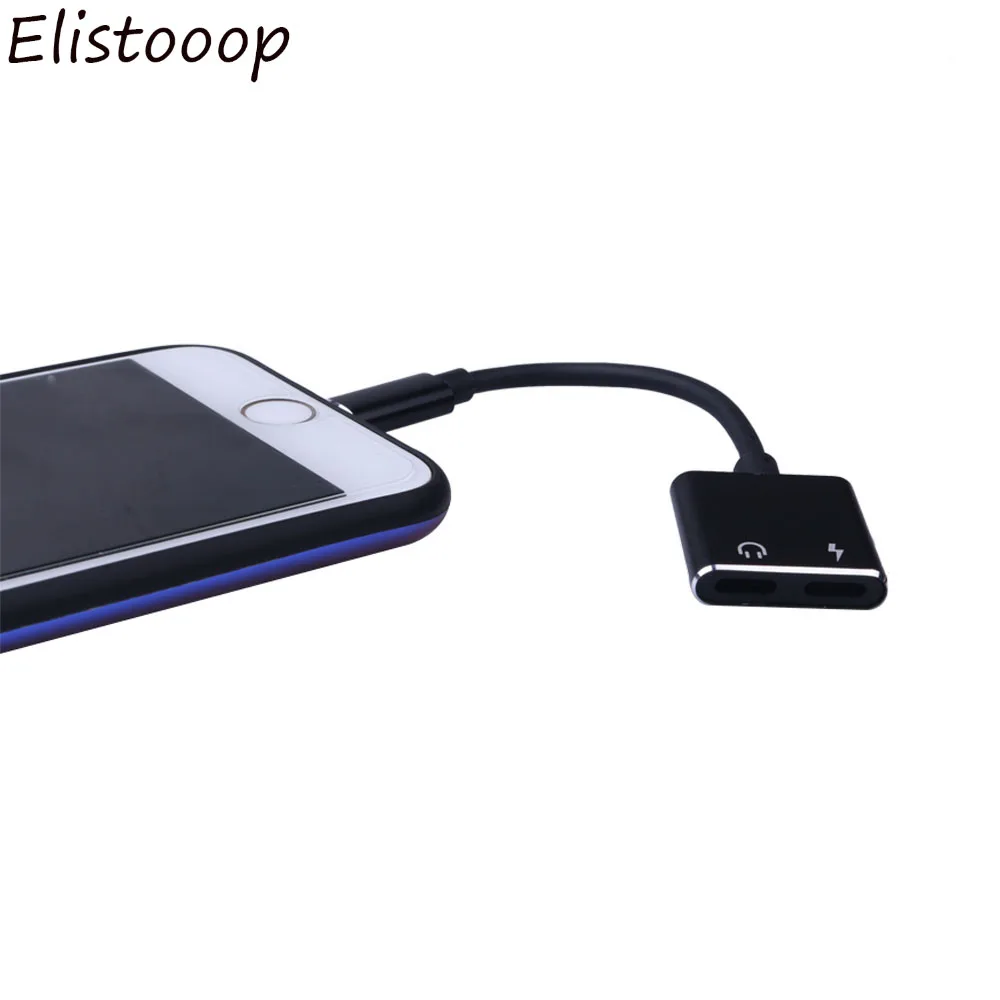 Elistooop 2 in 1 For dual Lightning Audio Converter Plus Splitter Earphone Aux Cable OTG adapter for iPhone
Elistooop 2 in 1 For dual Lightning Audio Converter Plus Splitter Earphone Aux Cable OTG adapter for iPhone