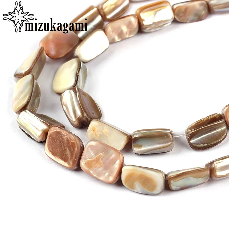 25pcs Natural Shell Pearl Beads Freshwater Freeform Brown Shell Stone Beads Spacer Strand 14" For DIY Jewelry Accessories
25pcs Natural Shell Pearl Beads Freshwater Freeform Brown Shell Stone Beads Spacer Strand 14" For DIY Jewelry Accessories