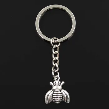 Fashion Bee 21x18mm Pendant 30mm Key Ring Metal Chain Silver Color Men Car Gift Souvenirs Keychain Dropshipping
Fashion Bee 21x18mm Pendant 30mm Key Ring Metal Chain Silver Color Men Car Gift Souvenirs Keychain Dropshipping