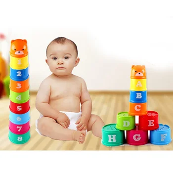9 PCS/Set Jenga Cups Puzzle Board Game Family/Party Best Gift for Children ABS Plastic Funny Building Blocks Game
9 PCS/Set Jenga Cups Puzzle Board Game Family/Party Best Gift for Children ABS Plastic Funny Building Blocks Game
