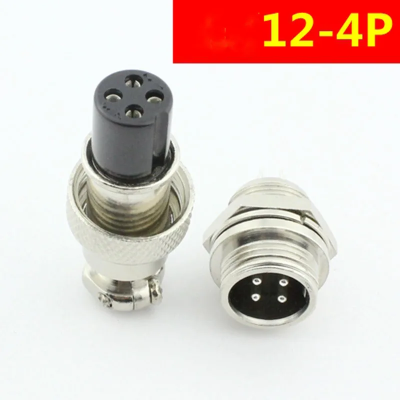 Aviation plug GX12-4 p quad air outlet air a set of 4 core plug and socket connection device
Aviation plug GX12-4 p quad air outlet air a set of 4 core plug and socket connection device