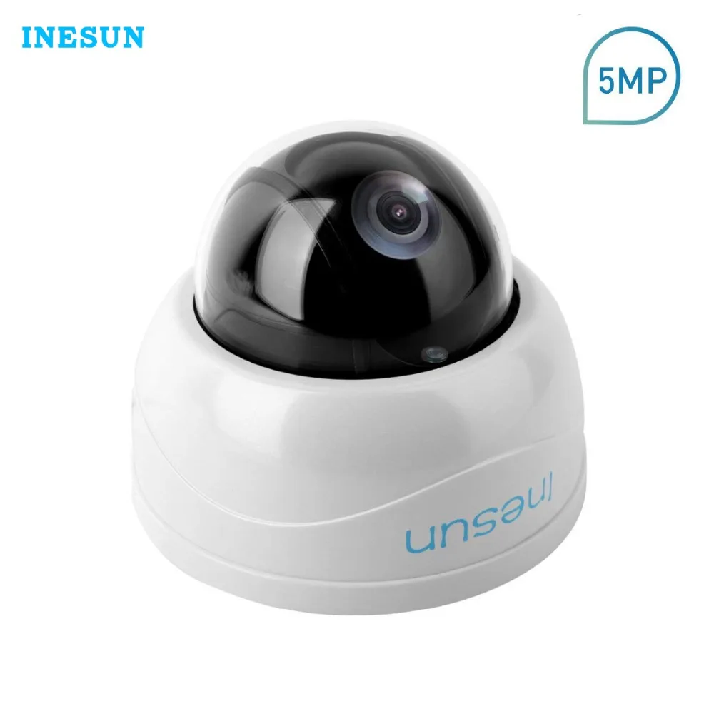 Inesun PTZ IP Security Camera 5MP HD 2592x1944p 4X Optical Zoom Home Dome Camera H.265/ ONVIF / IR Night Vision/ Motion Alert
Inesun PTZ IP Security Camera 5MP HD 2592x1944p 4X Optical Zoom Home Dome Camera H.265/ ONVIF / IR Night Vision/ Motion Alert
