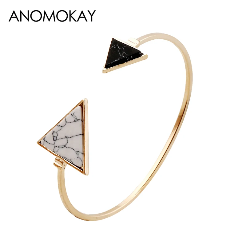 Classic Triangle Rhinestone Cuff Bracelet for Women Gold Color Open Cuff Bracelets Bangles Fashion Wedding Party Jewelry Gift
Classic Triangle Rhinestone Cuff Bracelet for Women Gold Color Open Cuff Bracelets Bangles Fashion Wedding Party Jewelry Gift