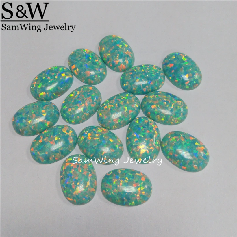 50pcs OP03 Mint Green 10x14mm Oval Cabochon Opal Stone Loose Synthetic Oval Fire Opal for Jewelry Oval Flat Bottom Opal
50pcs OP03 Mint Green 10x14mm Oval Cabochon Opal Stone Loose Synthetic Oval Fire Opal for Jewelry Oval Flat Bottom Opal