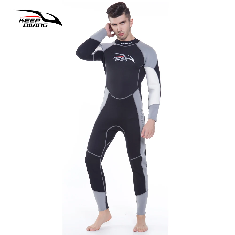 3MM Mens Neoprene Wesuit Scuba Diving Wet Suit Full-Body for Surfing Spearfishing Swim Diving Kayaking
3MM Mens Neoprene Wesuit Scuba Diving Wet Suit Full-Body for Surfing Spearfishing Swim Diving Kayaking