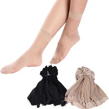 10 Pairs Lady Fashion Nylon Rayon Elastic Short Socks Women Ankle Sheer Silk Short Socks
10 Pairs Lady Fashion Nylon Rayon Elastic Short Socks Women Ankle Sheer Silk Short Socks