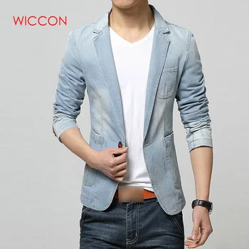 2020 New Autumn Fashion Brand Men Blazer Men Trend Jeans Suits Casual Suit Jean Jacket Men Slim Fit Denim Jacket Suit Men
2020 New Autumn Fashion Brand Men Blazer Men Trend Jeans Suits Casual Suit Jean Jacket Men Slim Fit Denim Jacket Suit Men