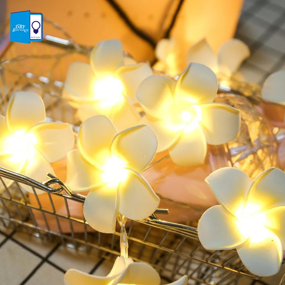 Frangipani Garland 3M 20LED/ 5M 40LED String Light for Event Party Decoration Vase Floral Light Decorative Flower String Light
Frangipani Garland 3M 20LED/ 5M 40LED String Light for Event Party Decoration Vase Floral Light Decorative Flower String Light