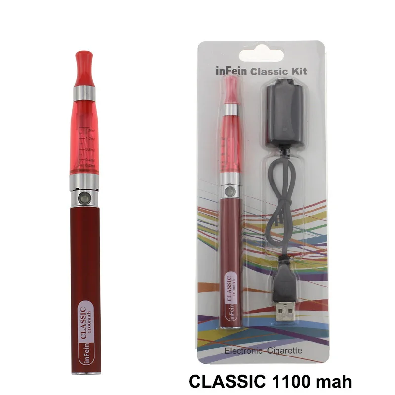 inFein CLASSIC Electronic Cigarette 1100mah Red no-logo.jpg