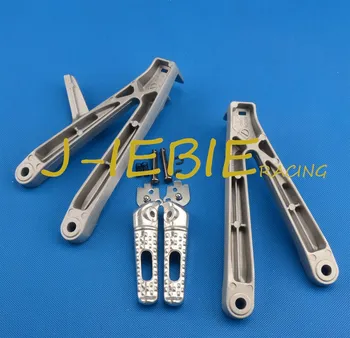 Rear Passenger Foot pegs Brackets For Honda CBR600RR CBR600 CBR 600 RR 2005 2006 SILVER
Rear Passenger Foot pegs Brackets For Honda CBR600RR CBR600 CBR 600 RR 2005 2006 SILVER