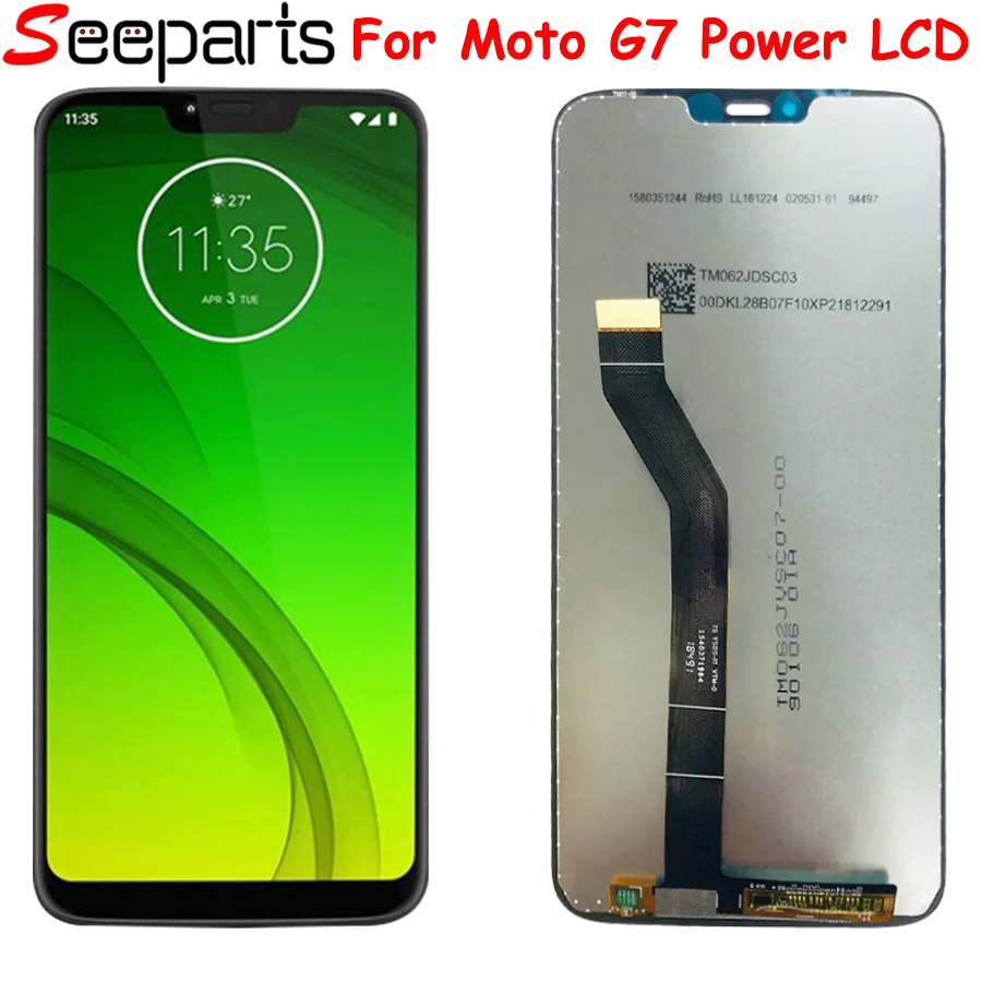 6.2 Inch For Motorola Moto G7 Power LCD Display Touch screen sensor Panel Digiziter assembly For moto G7Power lcd
6.2 Inch For Motorola Moto G7 Power LCD Display Touch screen sensor Panel Digiziter assembly For moto G7Power lcd