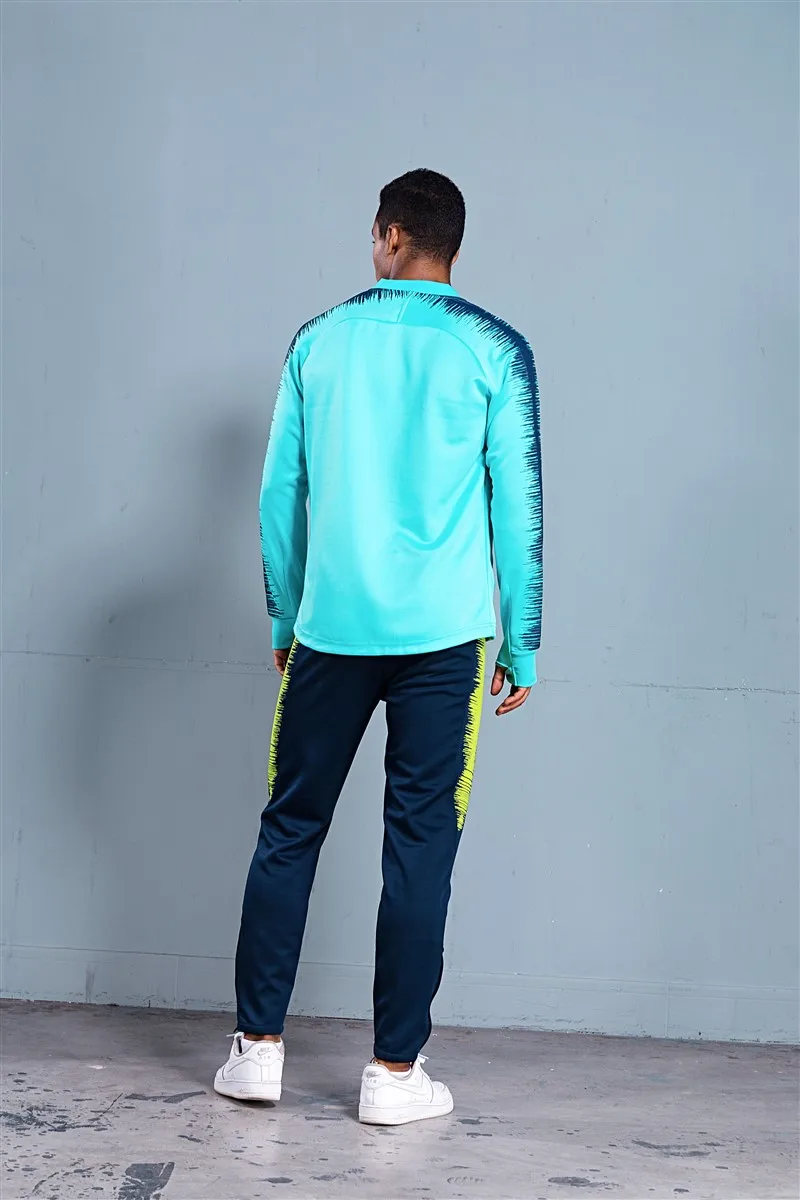 HOWE AO coat Adult Men Soccer Jerseys Set Jogging clothing jacket pants sports suit wear Running football Training Tracksuit HOWE AO coat Adult Men Soccer Jerseys Set Jogging clothing jacket pants sports suit wear Running football Training Tracksuit