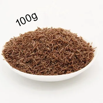 Free shippin dried red worm tropical fish food Peacock fish betta fish food 100g
Free shippin dried red worm tropical fish food Peacock fish betta fish food 100g