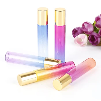 10ml Gradient Color Glass Essential Oil Refillable Bottles 1Pcs Stainless Steel Roller Ball Perfume Bottle Container
10ml Gradient Color Glass Essential Oil Refillable Bottles 1Pcs Stainless Steel Roller Ball Perfume Bottle Container