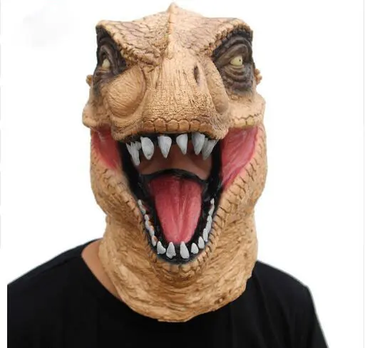 Scary T-Rex Mask Halloween Realistic Jurassic World Dinosaur Mask Adults Animal Cosplay Costume Party Mask Supplies
Scary T-Rex Mask Halloween Realistic Jurassic World Dinosaur Mask Adults Animal Cosplay Costume Party Mask Supplies