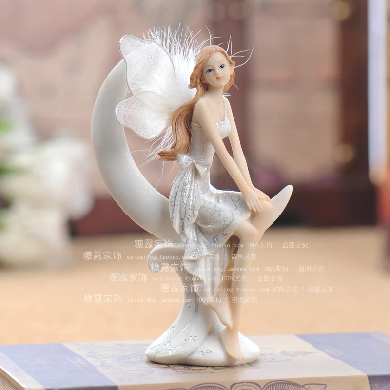 European creative home furnishings Decoration aesthetic fresh wedding room moon Angel Decoration(A202)
European creative home furnishings Decoration aesthetic fresh wedding room moon Angel Decoration(A202)
