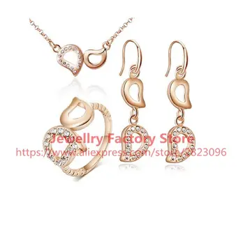 200pcs/lot fashion gold silver color jewelry set earrings rings necklace jewelry set for bride hot selling jewelry wholesale
200pcs/lot fashion gold silver color jewelry set earrings rings necklace jewelry set for bride hot selling jewelry wholesale