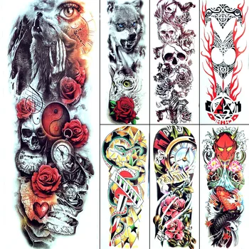 3D Crying Eye Heart Men Temporary Tattoo Mechanical Women Gossip Wolverine Wolf Flash Tattoos Big Full Arm Paste Tattoo Stickers
3D Crying Eye Heart Men Temporary Tattoo Mechanical Women Gossip Wolverine Wolf Flash Tattoos Big Full Arm Paste Tattoo Stickers