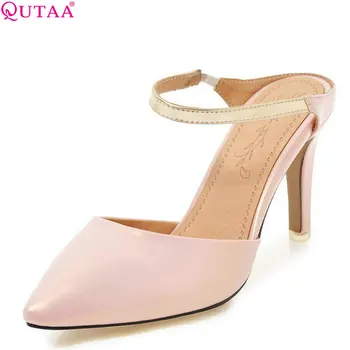 QUTAA 2018 Women Pumps Pu Leather Thin High Heel Women Shoes Pointed Toe All Match Westrn Style Women Pumps Szie 33-39
QUTAA 2018 Women Pumps Pu Leather Thin High Heel Women Shoes Pointed Toe All Match Westrn Style Women Pumps Szie 33-39