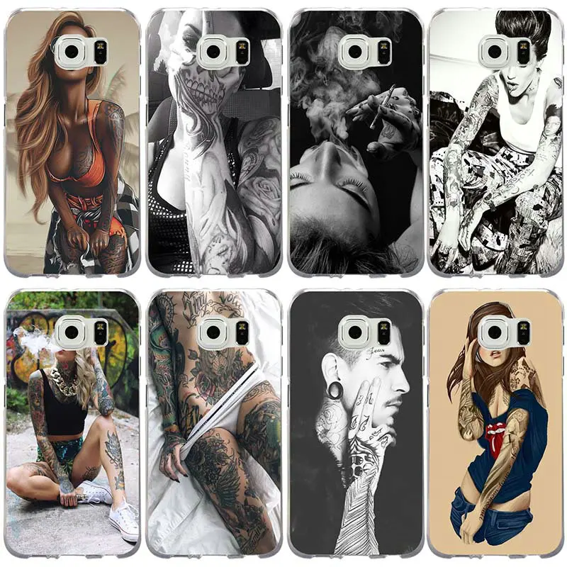 Phone Cases Soft TPU Cover for Samsung Galaxy Note 2 3 4 5 8 S2 S3 S4 S5 Mini S6 S7 S8 S9 Edge Plus Sexy Tattoo Girl Smoking
Phone Cases Soft TPU Cover for Samsung Galaxy Note 2 3 4 5 8 S2 S3 S4 S5 Mini S6 S7 S8 S9 Edge Plus Sexy Tattoo Girl Smoking
