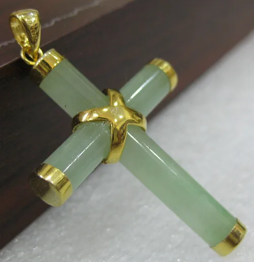 mujer New Green white gem Natural gem cross pendant Necklace + Chain >Factory Wholesale price Giftword Fine moda
mujer New Green white gem Natural gem cross pendant Necklace + Chain >Factory Wholesale price Giftword Fine moda