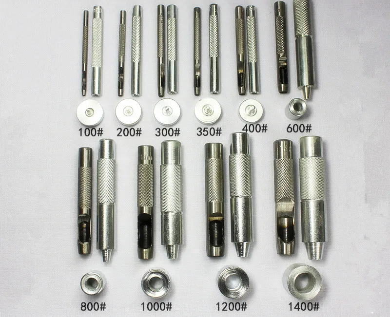 Handmade Metal Eyelets Dies Mold Tool Grommet Eyelet Setting Leather Hole Punch Hand Held Cutting 4-20mm Free Shipping
Handmade Metal Eyelets Dies Mold Tool Grommet Eyelet Setting Leather Hole Punch Hand Held Cutting 4-20mm Free Shipping