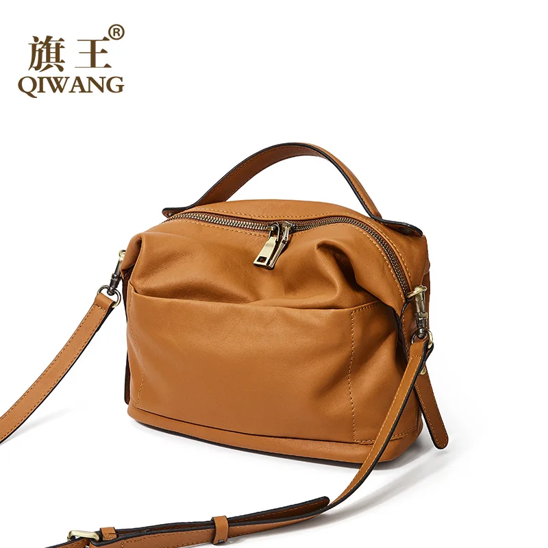 Qiwang Womens Genuine Leather Handbags 2019 Shoulder Bag Messenger Ladies Hand Bag Doctor Real Cowhide Brown Handbag for Woman
Qiwang Womens Genuine Leather Handbags 2019 Shoulder Bag Messenger Ladies Hand Bag Doctor Real Cowhide Brown Handbag for Woman