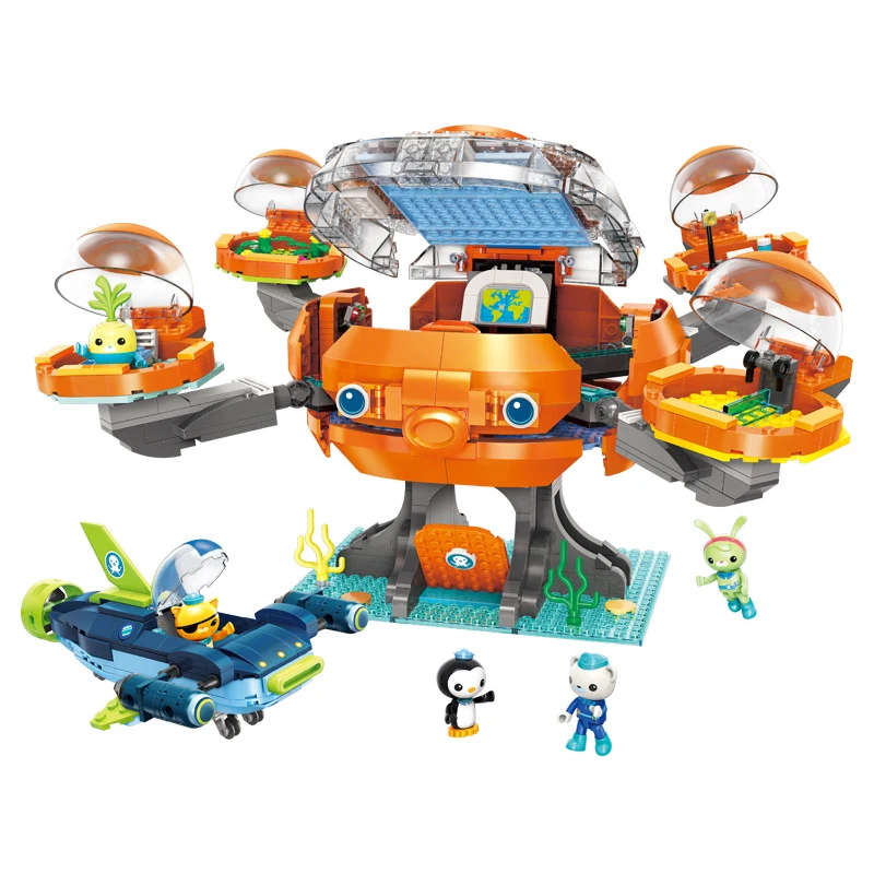 921pcs Children's building blocks city Legoingly friends toy Undersea squad Octopus castle Model Building Kits birthday gifts
921pcs Children's building blocks city Legoingly friends toy Undersea squad Octopus castle Model Building Kits birthday gifts