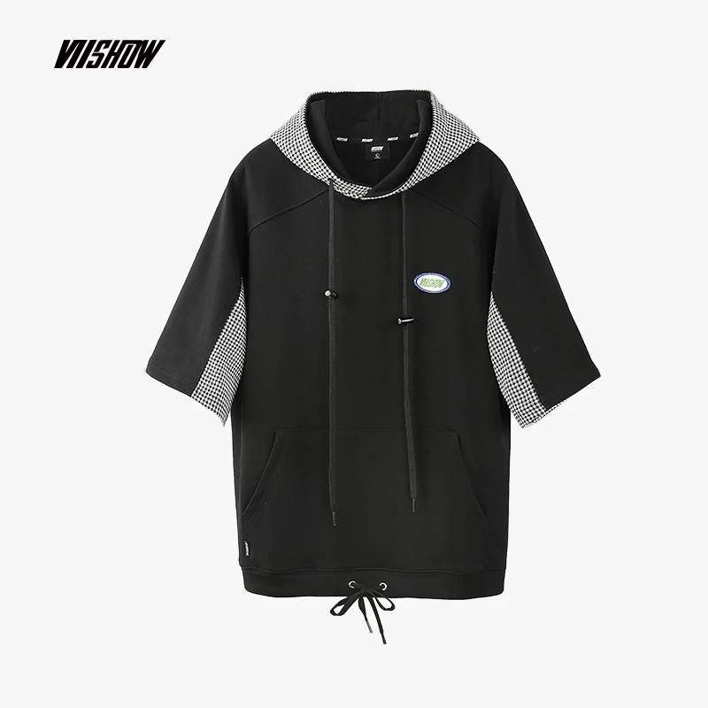 VIISHOW Streetwear Men's T-Shirts Brand Patchwork Hooded T shirt Men 2019 New Cotton Short Sleeve tshirt Men Top Tee TD1331191
VIISHOW Streetwear Men's T-Shirts Brand Patchwork Hooded T shirt Men 2019 New Cotton Short Sleeve tshirt Men Top Tee TD1331191