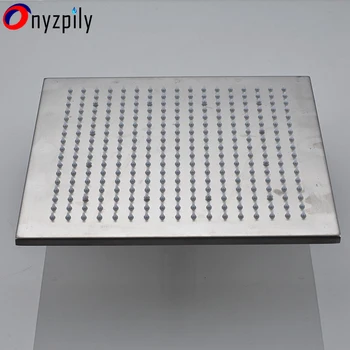 Top Shower Head Brushed LED Colors 12 "Nickel Brass Square Over-head Sprayer
Top Shower Head Brushed LED Colors 12 "Nickel Brass Square Over-head Sprayer