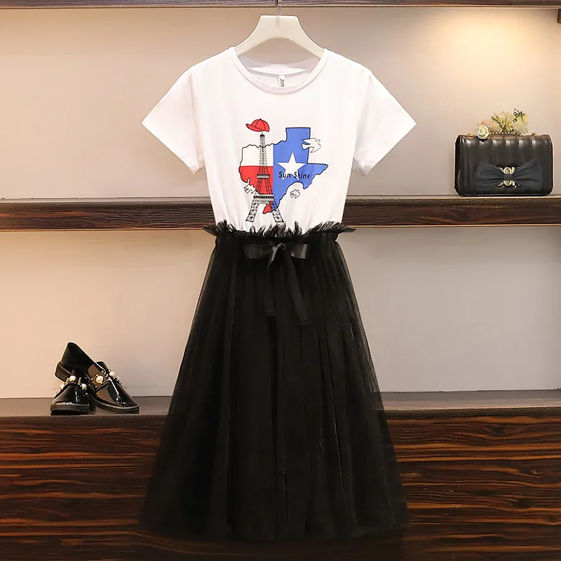 XL- 4XL Plus size Korean Style Women Summer Short Sleeves Patchwork Mesh Dress Female Casual Dresses N016
XL- 4XL Plus size Korean Style Women Summer Short Sleeves Patchwork Mesh Dress Female Casual Dresses N016