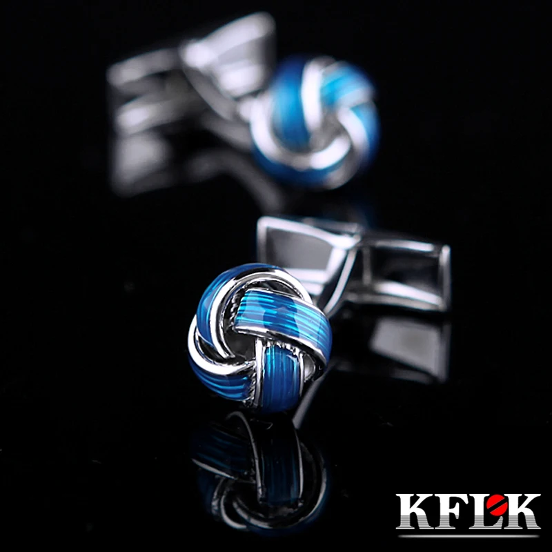 KFLK Jewelry shirt cufflinks for mens designer Brand High Quality Cuffs links Fashion Blue Luxury Buttons Wedding Free Shipping
KFLK Jewelry shirt cufflinks for mens designer Brand High Quality Cuffs links Fashion Blue Luxury Buttons Wedding Free Shipping