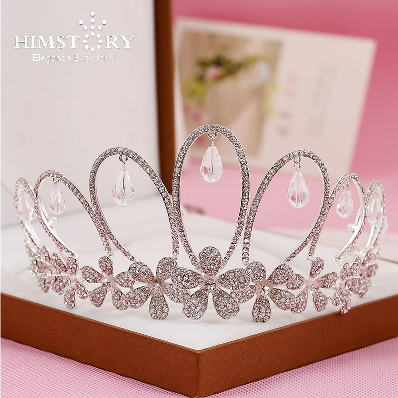 Himstory Delicate Wedding Tiaras Crown Brides Headdresses Girl Drop Pendent Tiara Crown Headbands Flower Diadem Hair Accessorie
Himstory Delicate Wedding Tiaras Crown Brides Headdresses Girl Drop Pendent Tiara Crown Headbands Flower Diadem Hair Accessorie