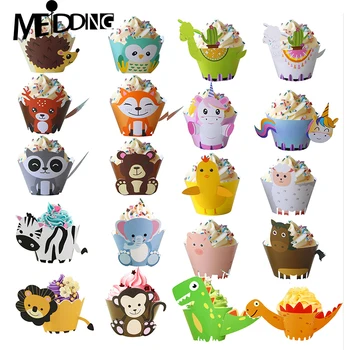 Cute animals pattern Cupcake wrappers kids favors Cake Toppers Birthday party decorations Jungle safari themed Baby shower decor
Cute animals pattern Cupcake wrappers kids favors Cake Toppers Birthday party decorations Jungle safari themed Baby shower decor