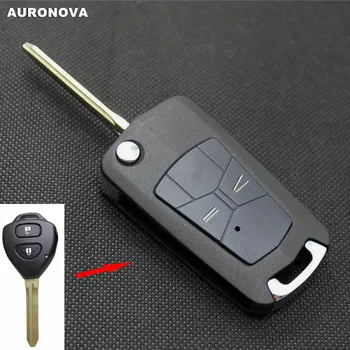 AURONOVA New Upgrade Flip Folding Key Shell for Toyota Corolla Rav4 2 Buttons Remote Car Key Case
AURONOVA New Upgrade Flip Folding Key Shell for Toyota Corolla Rav4 2 Buttons Remote Car Key Case