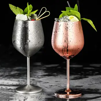 500ml Stainless Steel Silver Rose Gold Red Wine Glass Goblets Bar Party Goblets Juice Drink Champagne Cup Barware Kitchen Tools
500ml Stainless Steel Silver Rose Gold Red Wine Glass Goblets Bar Party Goblets Juice Drink Champagne Cup Barware Kitchen Tools