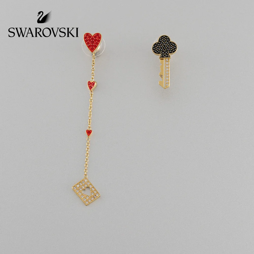 Original Genuine Swarovski OPTIMAL Playing card element romance interesting clever female earrings women crystal earring5446998
Original Genuine Swarovski OPTIMAL Playing card element romance interesting clever female earrings women crystal earring5446998