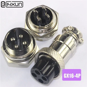 5Pair=10Pcs GX16 GX16-4 4P 4Pin 16mm Male&Female Wire Panel Connector plug Circular Aviation Connector Socket Plug
5Pair=10Pcs GX16 GX16-4 4P 4Pin 16mm Male&Female Wire Panel Connector plug Circular Aviation Connector Socket Plug