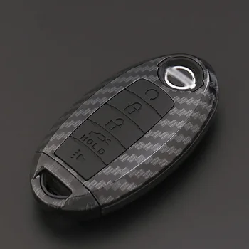 ABS Carbon Fiber Shell+Silicone Cover Remote Key Holder Fob Case&KeyChain For Nissan Patrol 2018
ABS Carbon Fiber Shell+Silicone Cover Remote Key Holder Fob Case&KeyChain For Nissan Patrol 2018