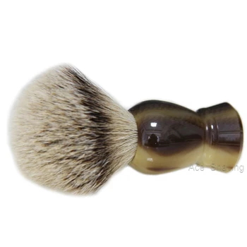 Tortoise Shell/ Horn/ White Color Acrylic Handle Silvertip Badger Hair Shaving Soap Man Beard Brush
Tortoise Shell/ Horn/ White Color Acrylic Handle Silvertip Badger Hair Shaving Soap Man Beard Brush