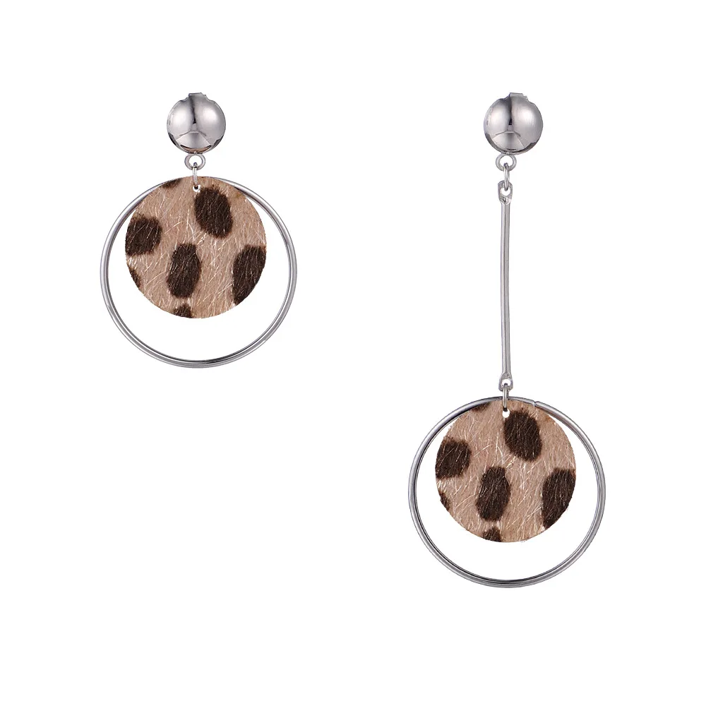 Lidavi New Arrive Leopard Print Flower Sweet Heart Geometric Round Earrings For Women Asymmetric Jewelry Pendientes Brincos E001
Lidavi New Arrive Leopard Print Flower Sweet Heart Geometric Round Earrings For Women Asymmetric Jewelry Pendientes Brincos E001