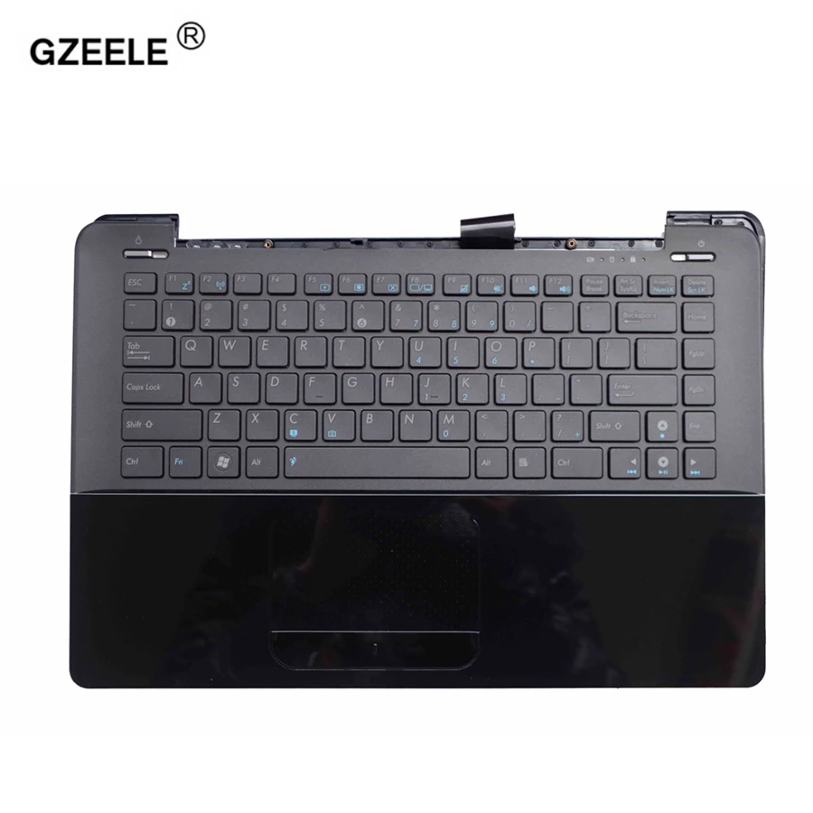 Новая клавиатура для ноутбука GZEELE с корпусом C для ASUS UX30 UX30S UX30K35A, верхний чехол, подставка для рук с чехлом C, черный, с английской раскладкой US Topc
Новая клавиатура для ноутбука GZEELE с корпусом C для ASUS UX30 UX30S UX30K35A, верхний чехол, подставка для рук с чехлом C, черный, с английской раскладкой US Topc