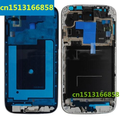 5 pieces/lot Front Frame Cover Bezel Panel Repair Part for Samsung Galaxy S4 i9500 blue color | Мобильные телефоны и