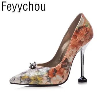 Women Pumps Super High Heel Shoes Spring Autumn Pu Pointed Toe Crystal 2018 Sexy New Fashion Slip on Casual Dress Wedding Silver
Women Pumps Super High Heel Shoes Spring Autumn Pu Pointed Toe Crystal 2018 Sexy New Fashion Slip on Casual Dress Wedding Silver