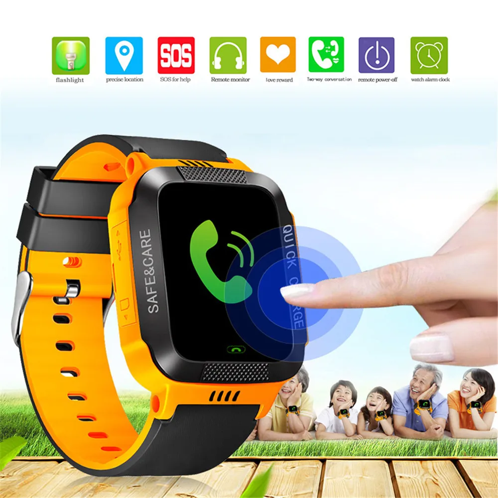 New Fashion Smart Watch Kids Wristwatch Touch Screen LBS Locator Tracker Anti-Lost SOS Call Take Photo Light
New Fashion Smart Watch Kids Wristwatch Touch Screen LBS Locator Tracker Anti-Lost SOS Call Take Photo Light