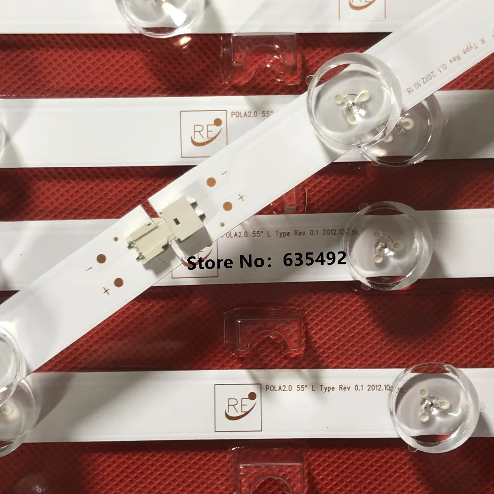 14Pieces LED Backlight Lamp strip For LG 55" TV 55LN5400 55LN5200 INNOTEK POLA2.0 55 Innotek POLA 2.0 55 55la620v 55LN549C
14Pieces LED Backlight Lamp strip For LG 55" TV 55LN5400 55LN5200 INNOTEK POLA2.0 55 Innotek POLA 2.0 55 55la620v 55LN549C
