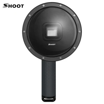 2 Options SHOOT 6" Sport Camera Diving Fisheye Dome Port Waterproof Housing for GoPro Hero 7 5 6 Action Cameras with Floaty Grip
2 Options SHOOT 6" Sport Camera Diving Fisheye Dome Port Waterproof Housing for GoPro Hero 7 5 6 Action Cameras with Floaty Grip