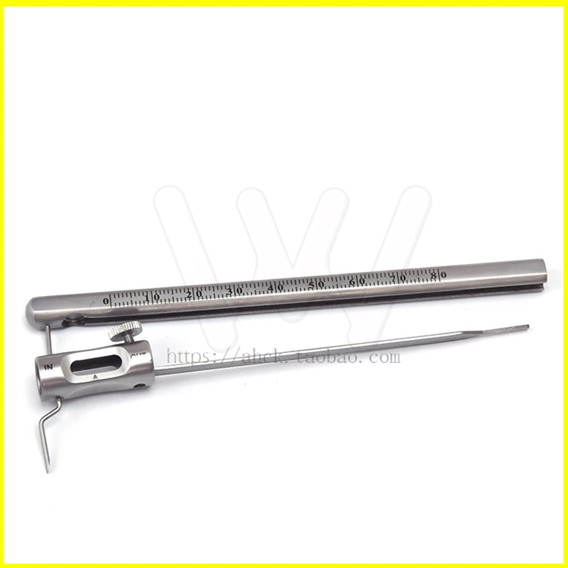 Vernier caliper with positioning pen type planting caliper vertical planting caliper high depth measuring ruler (6)