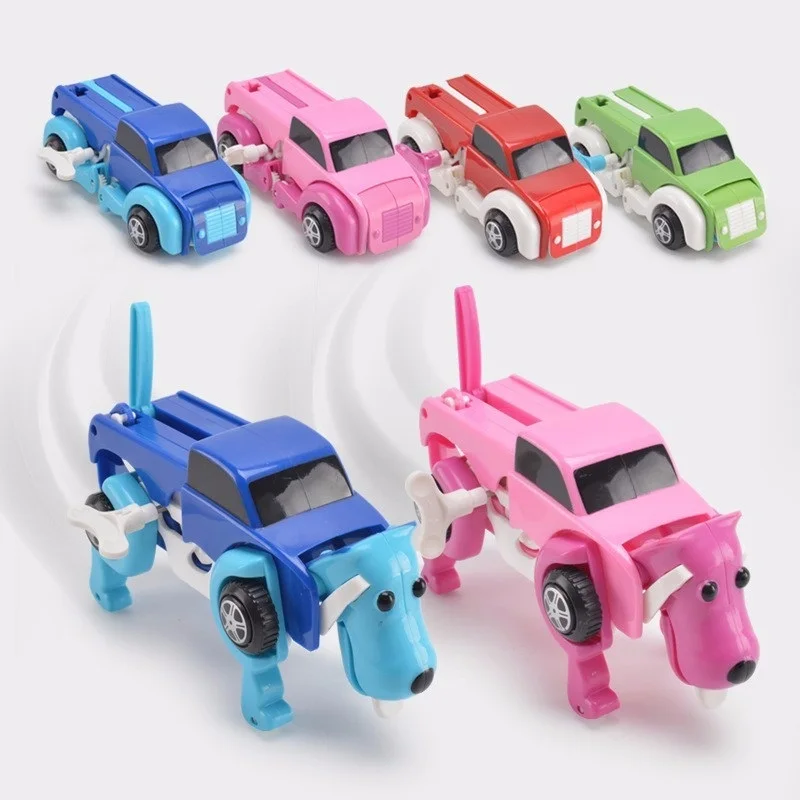 Free shipping 4 colors 14CM cool Automatic transform Dog Car Vehicle Clockwork Wind up toy for all children birthday gift
Free shipping 4 colors 14CM cool Automatic transform Dog Car Vehicle Clockwork Wind up toy for all children birthday gift