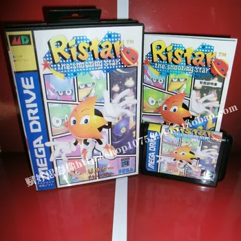 Sega MD game - Ristar with Box and Manual for 16 bit Sega MD game Cartridge Megadrive Genesis system
Sega MD game - Ristar with Box and Manual for 16 bit Sega MD game Cartridge Megadrive Genesis system